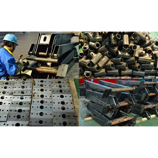Acessórios de soldagem complexos para componentes de máquinas industriais