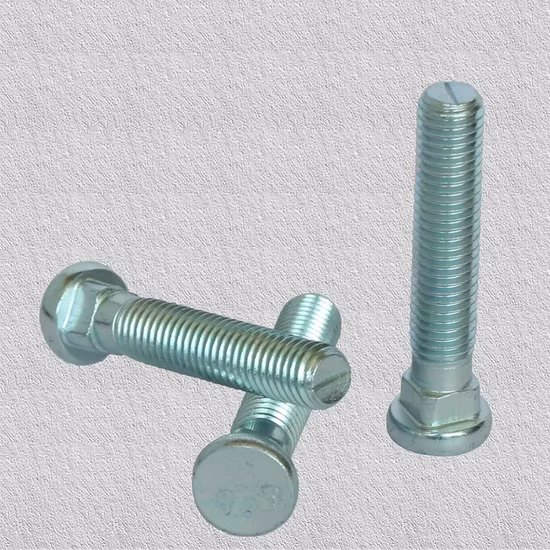 Meia rosca e rosca completa encantam o parafuso ANSI/ASTM/ASME prendedores de aço carbono galvanizados de grau 8.8 personalizados